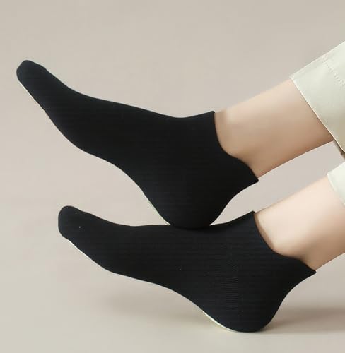 Image of 12-20 Pairs Athletic Ankle Socks for Women Breathable Low Cut Running Cushioned Moisture Wicking for Sport Traveling
