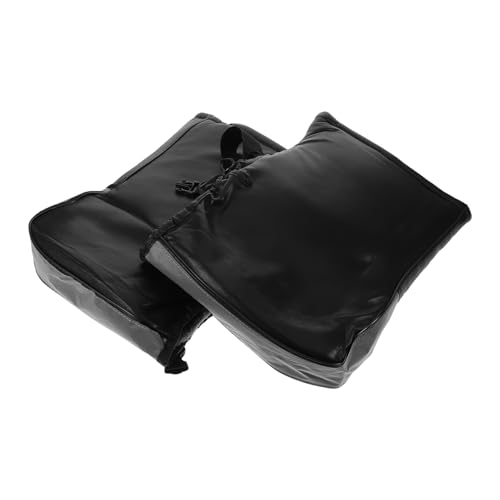 OUNONA 2 Piezas Guantes para Guantes de Conducir Guantes de Bicicleta para Hombre Guantes de Bicicleta para Manillar Accesorios para de Nieve Guante de pogies Cuero PU