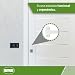 AMIG 19248 - Manilla puerta epsilon aluminio lacado blanco