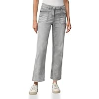 Cecil Damen B379221 Jeans, Light Grey Wash, 30W/30L