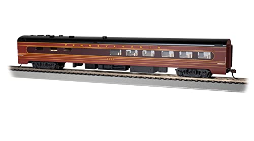 Bachmann Trains - 85' Smooth-Side Dining CAR with Lighted Interior - PRR #4420 - Fleet of Modernism - HO Scale