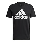 [アディダス] 半袖 Tシャツ エッセンシャルズ シングルジャージー ビッグロゴ ECQ96 ブラック/ホワイト(GK9120) S