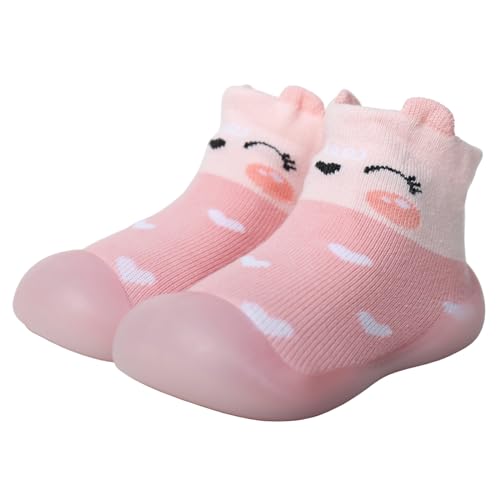 Tolaler Sockenschuhe Baby Krabbelschuhe rutschfeste Barfußschuhe Kinder...