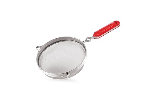 Image of Tosaa Stainless Steel Juice Strainer Stainless Steel Soup & Juice Strainer- Big Tea STRAINERS(7) 31.5L x 17.7W x 7H Cm