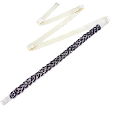 Rhinestones Dress Belt Women's Bow Sash Party Wedding Accessories Waist Decoration Bridal Belt