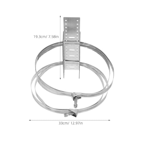Soporte de tanque de expansión con ángulo ajustable y acero inoxidable 3