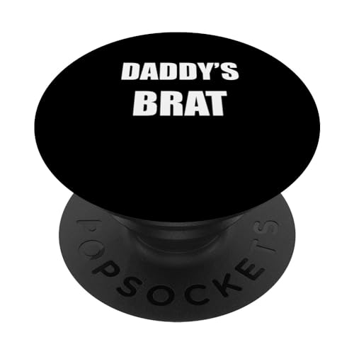 Daddys Brat Shirt BDSM T-Shirt Rollenspiel Fun Shirt PopSockets mit austauschbarem PopGrip Daddys Brat Shirt BDSM T-Shirt Rollenspiel Fun Shirt PopSockets mit austauschbarem PopGrip