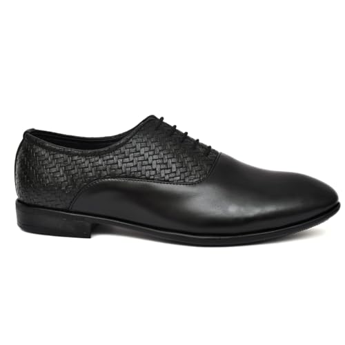 Kings-Elite-Mens-Black-Leather-Formal-Shoes-Stylish