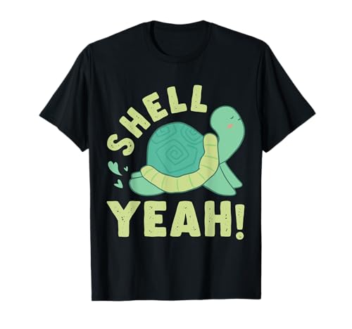 Shell Yeah tortuga marina animal marino tortuga Camiseta
