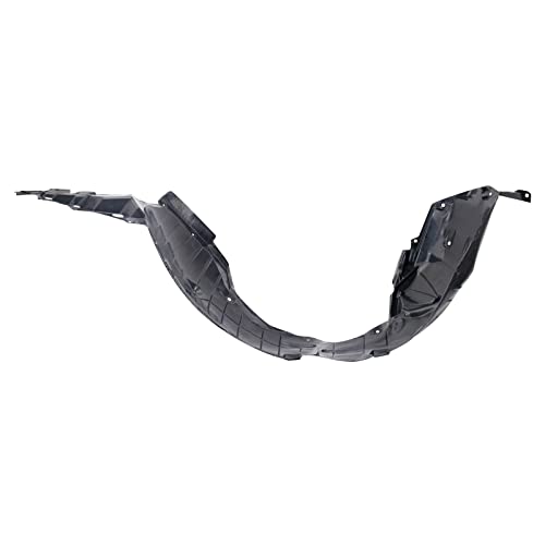 Image of TRQ Front Driver and Passenger Side Inner Fender Liner Set Compatible with 2016-2018 Nissan Altima