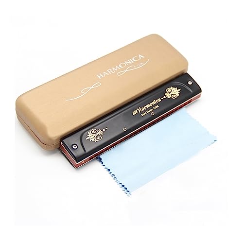 PacuM Harmonica par Instrument Clé 22 Trous Tremolo Harmonica Clé de C Tremolo Orgue à Bouche Harmonica avec étui for Adultes Étudiants Joueurs Professionnels Harmonica - Les Beatles, Paul McCartney, John Lennon, RIngo Starr, George Harrison PacuM Harmonica par Instrument Clé 22 Trous Tremolo Harmonica Clé de C Tremolo Orgue à Bouche Harmonica avec étui for Adultes Étudiants Joueurs Professionnels Harmonica – Image 5