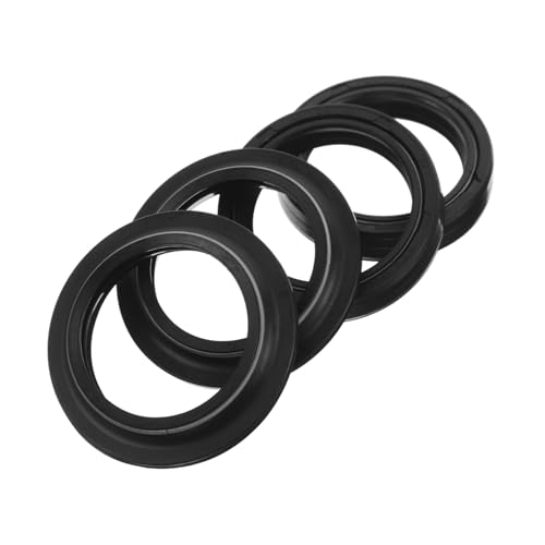 PRETYZOOM 4 Piezas De Sellos De Aceite Para Amortiguadores Sellos Antipolvo Para Horquillas Delanteras De Horquilla Protector De Tapa De Horquilla Delantera Sellos Antipolvo