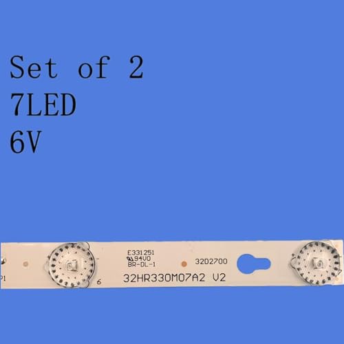 Tira de LED para reparar el brillo de pantallas 32S3750 y L32F1680B 2