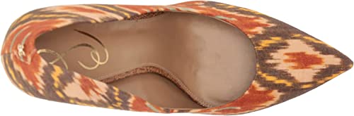 Image of Sam Edelman Hazel - Sandals for Women - Synthetic Insole - Leather Outsole - Low-cut Vamp - High Stiletto Heel Sunset Orange 7.5 W