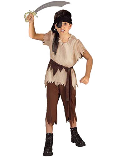 Disfraz de Pirata Bucanero para Niños Talla M 8-10