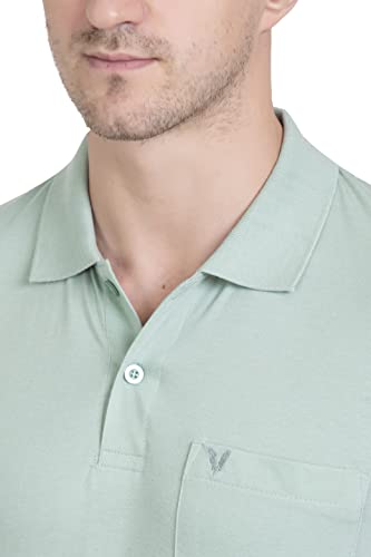 Image of Polo Full Sleeve t Shirt for Men Cotton with Pocket and Collar - Regular Fit Tshirt