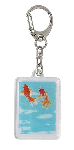 熱帯魚 キーホルダー レトロ 大崩海岸 熱帯魚 キーホルダー レトロ