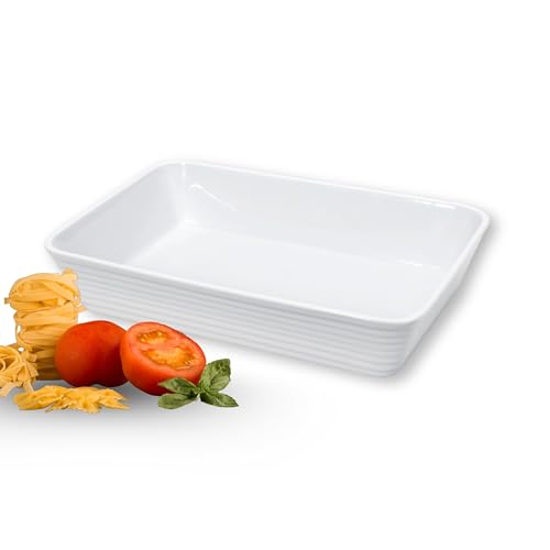Küchenprofi 07 5011 82 20 Burgund Plat de cuisson Porcelaine Blanc 20 x 15 x 10 cm