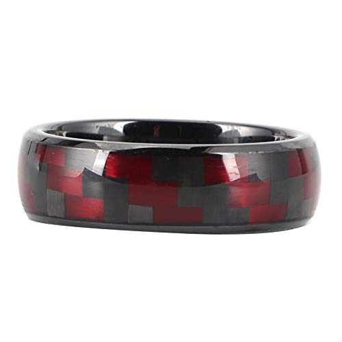 KIMISS Car Smart Ring, Portable Car Key Ring Waterproof Carbon Fiber Smart Ring Fit for Tesla Model 3/Model Y/Model S/Model Y (12)