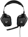 Logitech G432 DTS:X 7.1 Surround Sound Wired PC Gaming Headset (Leatherette) (Renewed)
