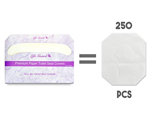 Toilet Seat Covers Disposable – Toilet Seat Covers made with Premium Large White Biodegradable materials. Fits Half-Fold Toilet Seat Cover Dispensers (4 Packs) - Thumbnail 5