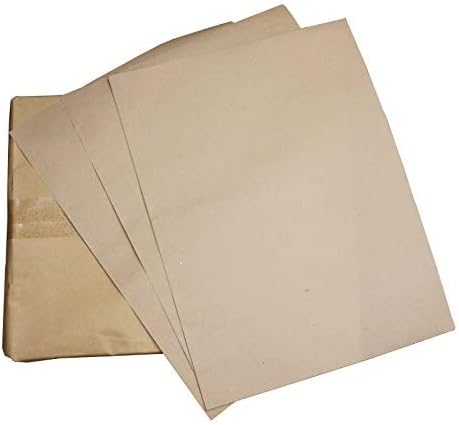 AllTrade Direct 50 x Disposable Floor Mats Brown Paper 90 GSM Workshop Valeting Protective Car