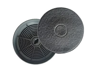 Filtre à charbon hotte aspirante AEG DPB2621S anti-odeur de cuisson - Lot de 2