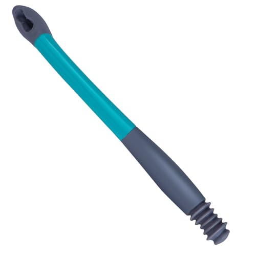 Herramienta de ayuda para inodoro, herramientas de asistencia para inodoro, limpiaparabrisas inferior, ayuda para papel higiénico, ayuda para papel higiénico, 15 pulgadas de largo alcance, cómodo