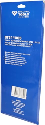 Tournevis Torx pour accès difficile BT511005-5 BRILLIANT TOOLS extra long - 6