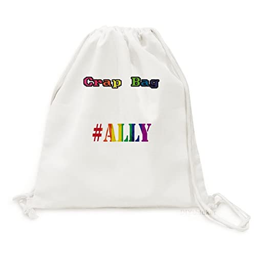 Rucksack arc-en-ciel en toile léger idéal pour vos weekends et sorties citadines