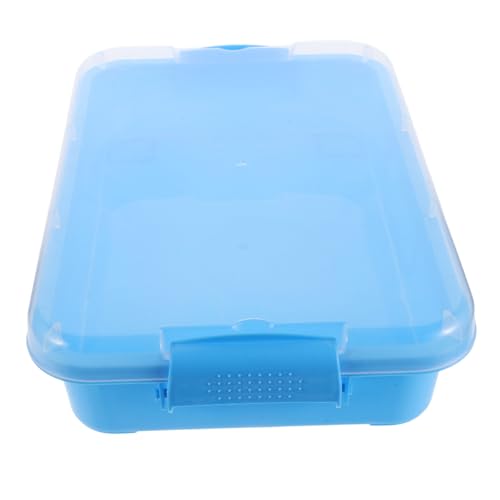 KESYOO Enhance Boys and Girls Imagination Multifunctional Storage Box Safe Plastic Sandbox for Indoor Outdoor Play