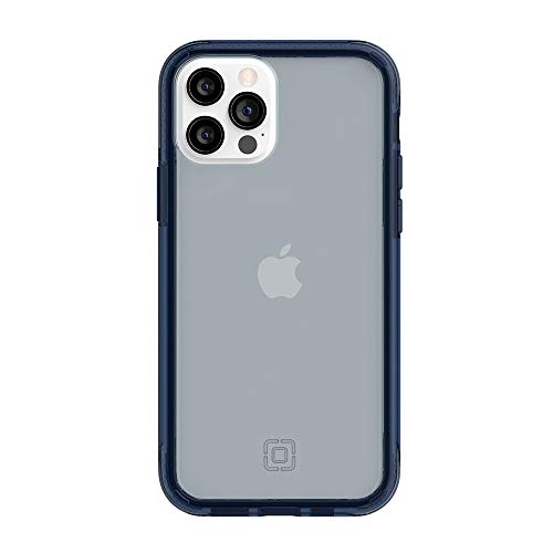 Etui Slim iPhone 12 / Pro Incipio Bleu Nuit Translucide