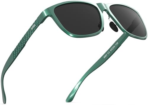 ATTCL Polarized Sunglasses For Men, Al-Mg Metal Frame, Ultralight UV400