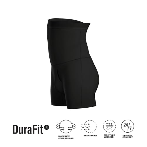 LEO Waist Slimmer Mens Underwear Girdle Compression - Tummy Control Shapewear Boxers Shorts For Men4