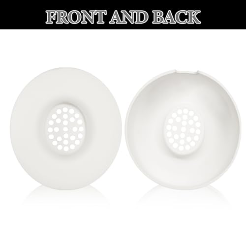 Aiivioll Silicone Solo 4 Ear Pads Cover for Beats Solo 4, Washable Sweat Earpad Covers for Solo 4 Wireless Headphones Accessories Protective Pads Cover, Anti-Scratch Ear Cushions Cover (Off-White) miniatura 6