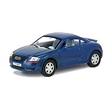 KiNSMART - 2008 Audi TT Coupe 1:32 Scale 5' Die Cast Metal Model Toy Car (Blue)