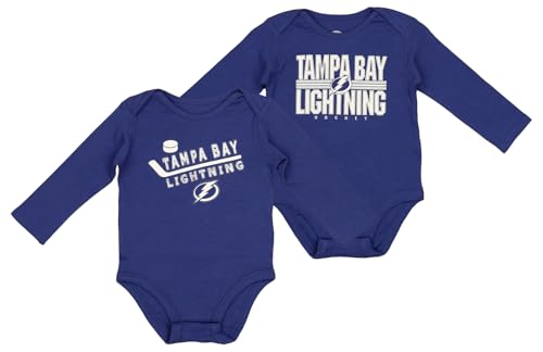 Image of Outerstuff NHL Teams Newborn Baby and Infant Long Sleeve Bodysuit 2-Pack (0m - 18m)