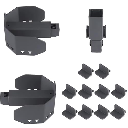 Support tactique modulaire gris réglable pour accessoire de ceinture d'airsoft et combat