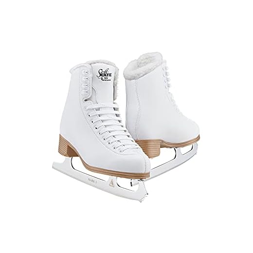 Jackson Classic Fleece SoftSkate 380 Womens/Girls Ice Figure Skates - Womens Size 10.0