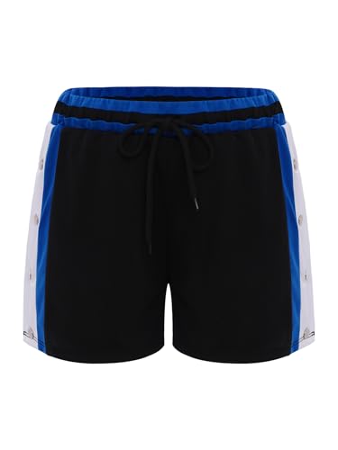 YEAHDOR Kids Boys Girls Tear Away Basketball Shorts Lightweight Athletic Running Shorts Gym Activewear