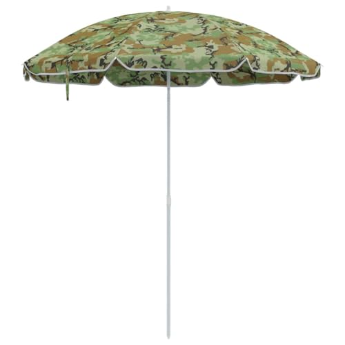 Parasol de jardin inclinable 240 cm grand format couleur jaune sable