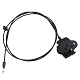 TQPONLY 912-076 Hood Release Cable & Pull Handle Compatible with 2001-2007 Chrysler Town & Country Voyager Dodge Caravan Grand Caravan Replaces 4717517A