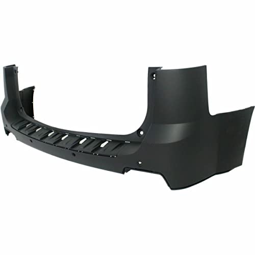 Image of Compatible with GMC Terrain 2010-2015 Rear Bumper Cover | Primed, Plastic, Ready to Paint, OEM 11723823, GM1100863