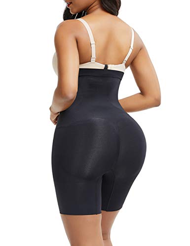 Lover-Beauty Women's Seamless Body Shaper Tummy Control Thigh Slimmer Shapewear High Waist Control