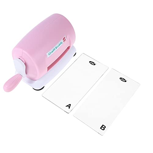OTCRAFT Die Cutting & Embossing Machine for DIY,Hand Embossing Machine for DIY Die Cutting Embossing Paper Card Craft Scrapbooking Dies Cutter Photo Album Decorative Craft Scrapbooking Supplies - Image 3