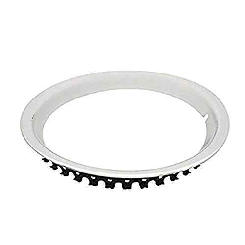 Image of United Pacific A6139 Stainless Steel 16-inch Smooth Beauty Trim Ring, Highly Polished, Smooth Style, Beauty Rim Trim - ONE Set (Pack of 4 Trim Rims)