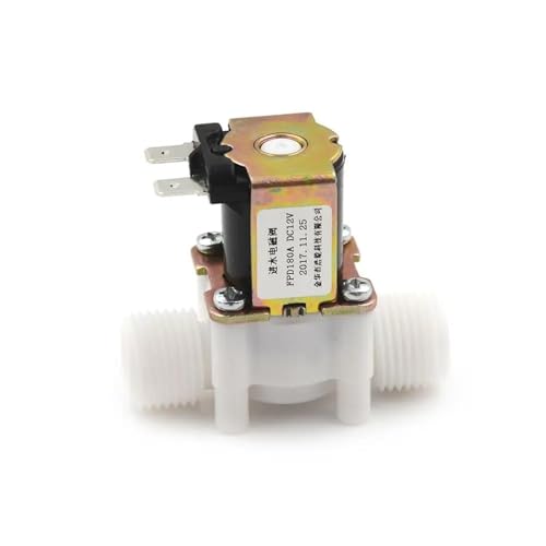 Électrovanne électrique magnétique 12V DC N/C débit eau air 1/2 pouce - 2