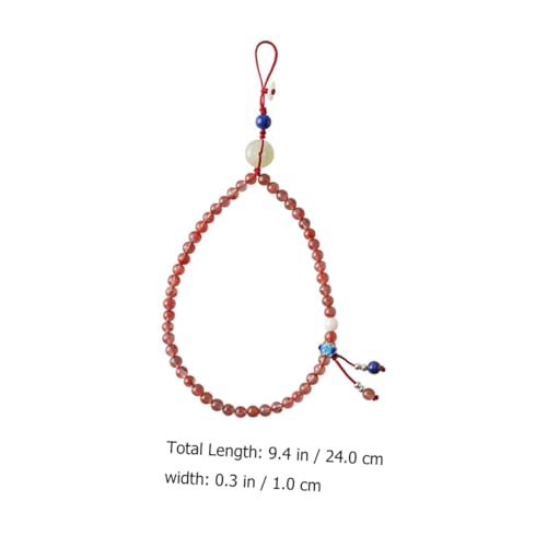 Lanière de portable en véritable pierre de sodalite bleue - 2