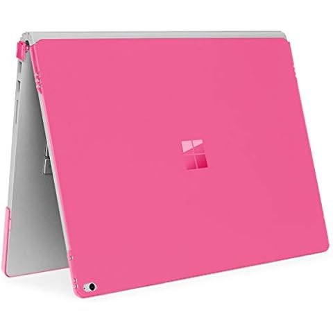 mCover Funda Dura para Microsoft Surface Book (13,5 Pulgadas, Rosa) Cover