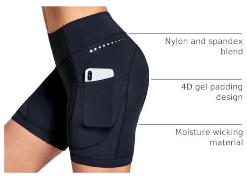 baleaf 4D Padded Bike Shorts Women